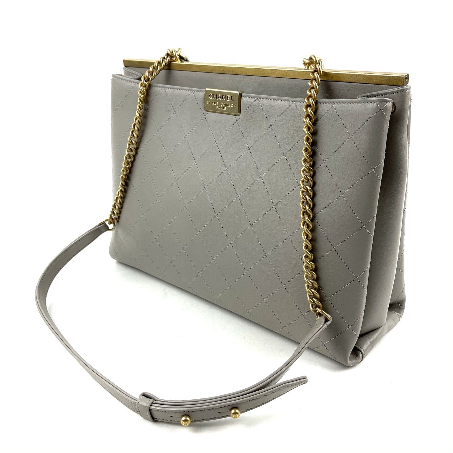 Chanel Large Coco Luxe Shopping Bag