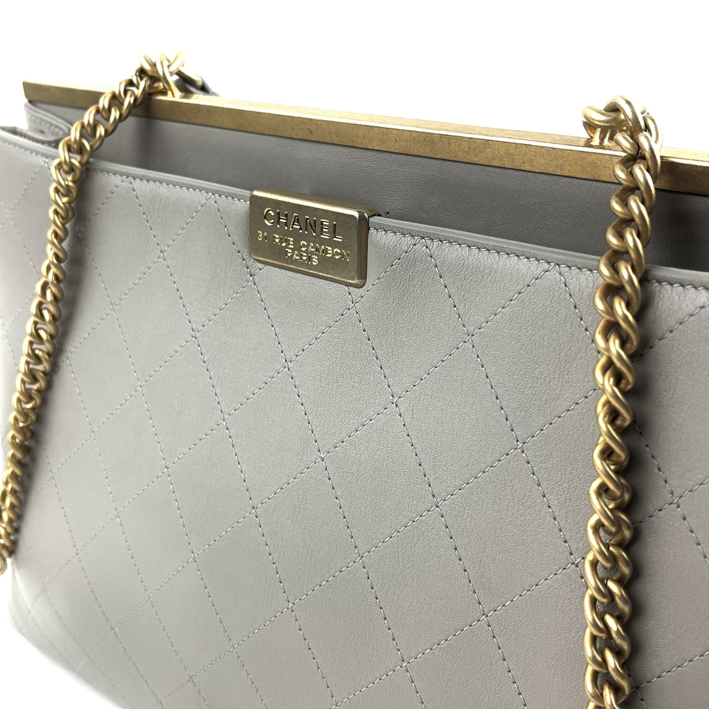 Chanel Large Coco Luxe Shopping Bag