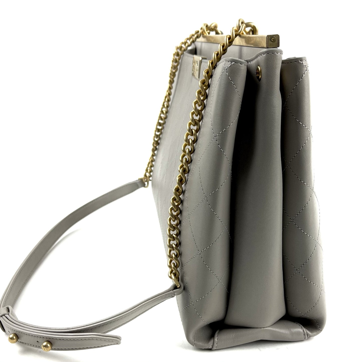 Chanel Large Coco Luxe Shopping Bag