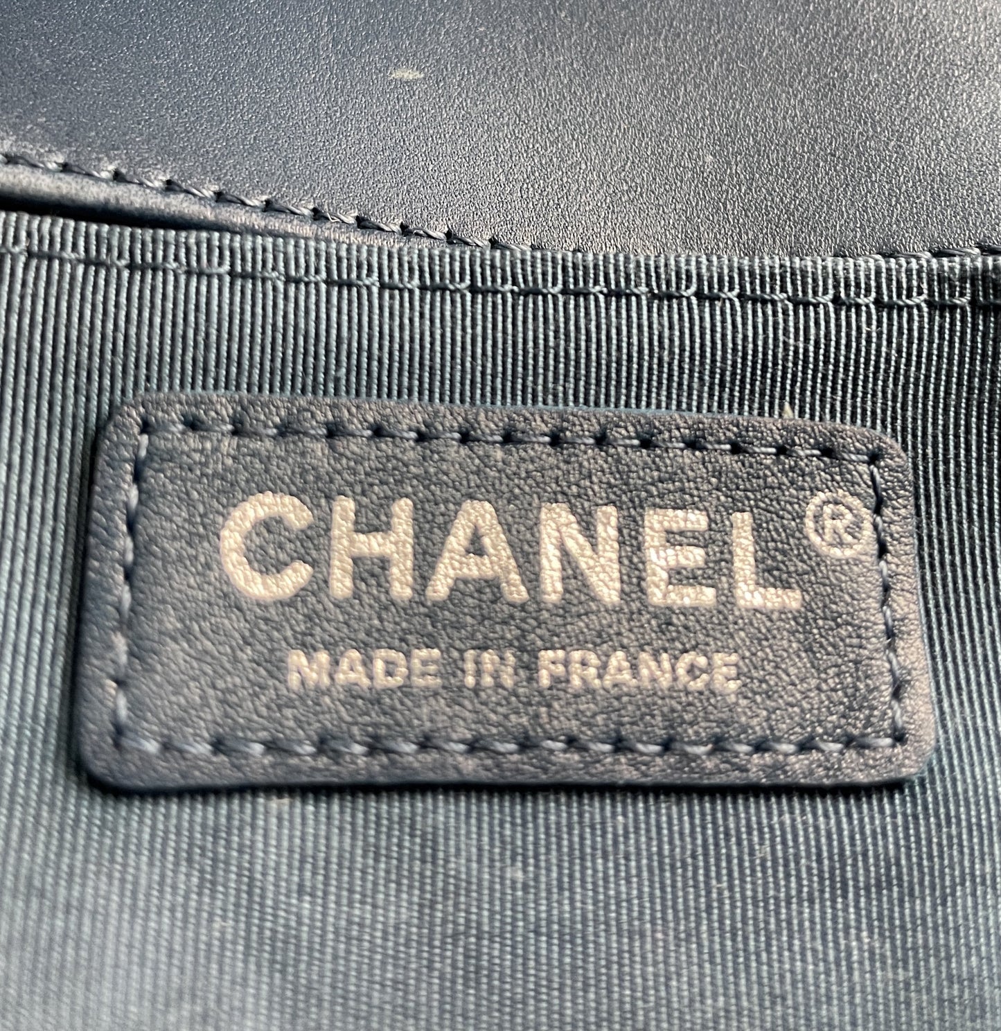 Chanel Medium Quilted Boy Bag Blue