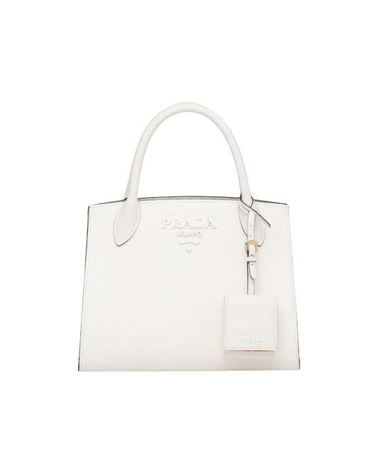 Prada Small Saffiano Leather Monochrome Bag